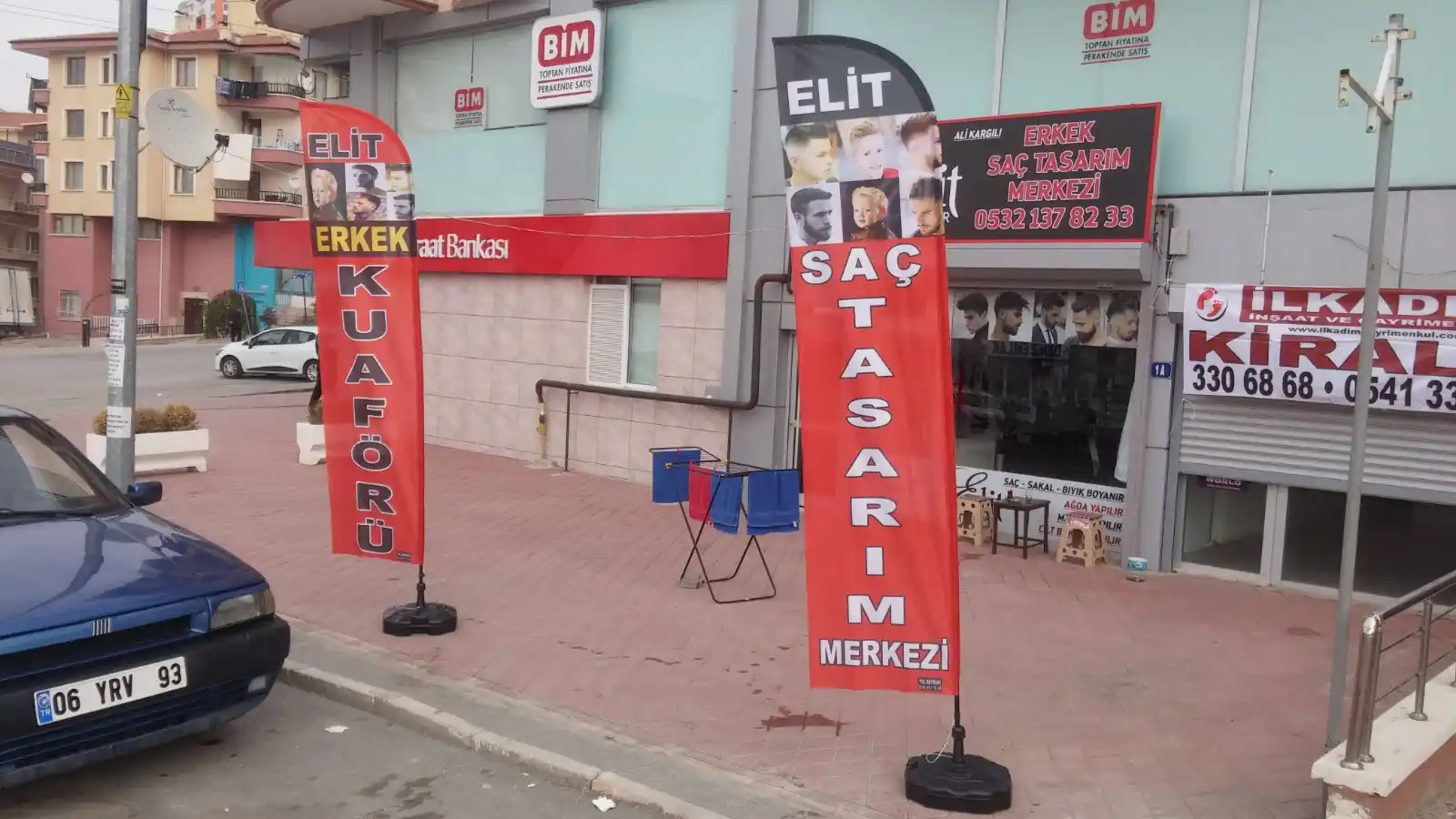 Erkek Kuaförü Yelken Bayrağı-22